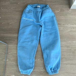 The Happy Camper Light Blue Sweatpants LIKE NEW -M